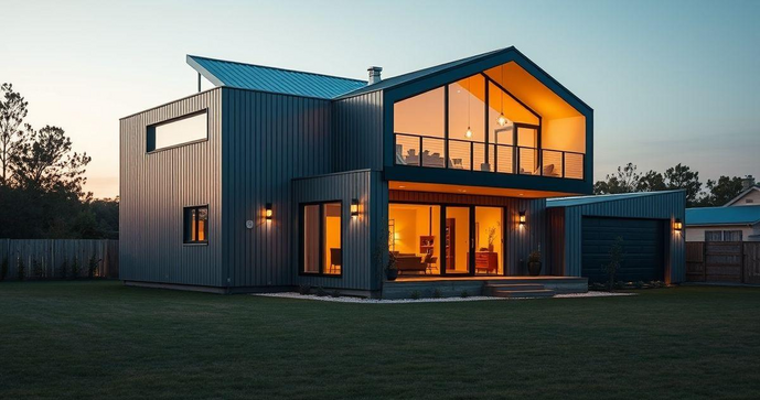 Casas com Estrutura Metálica Preço: Descubra as Melhores Opções e Vantagens