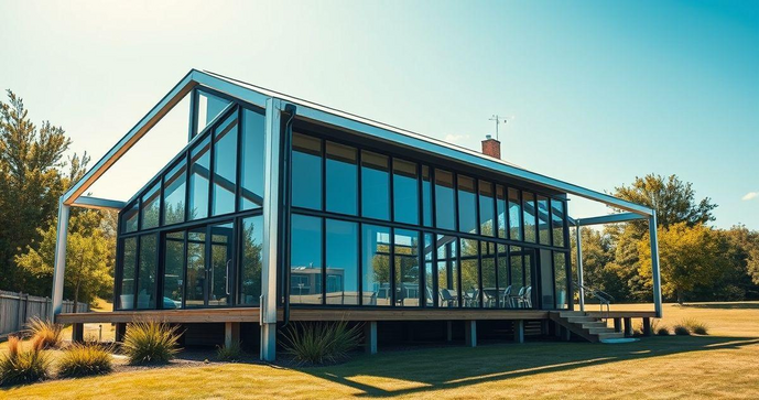 Casas com Estrutura Metálica: Vantagens e Desvantagens