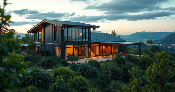 Casas com Estrutura Metálica: Vantagens e Estilos