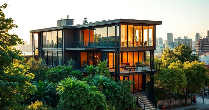 Casas com Estrutura Metálica: Vantagens e Inspirações