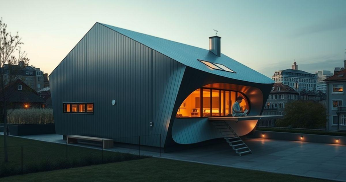 Casas metálicas são a solução ideal para quem busca modernidade e durabilidade na construção