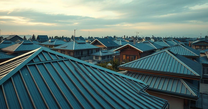 Coberturas de Casas com Estruturas Metálicas