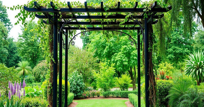 Pergolado de Ferro: Estilo e Durabilidade para Seu Jardim