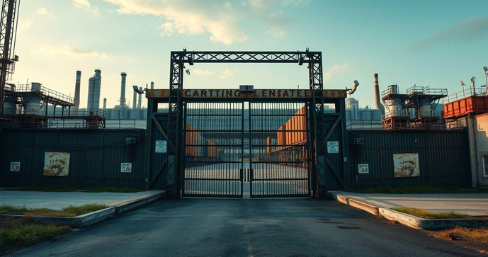 Portão industrial: como escolher o modelo ideal para sua empresa