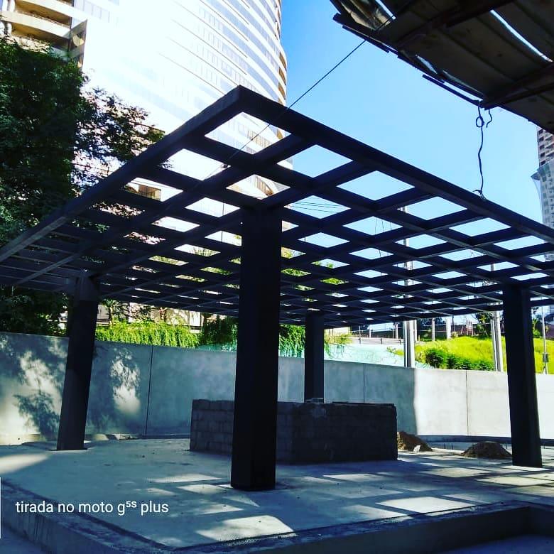Pergolado 11x11m em Barueri