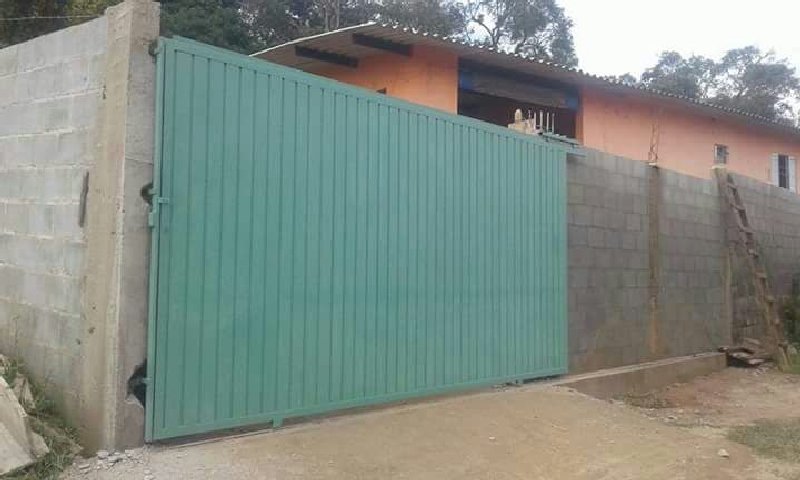 Porta blindada de correr