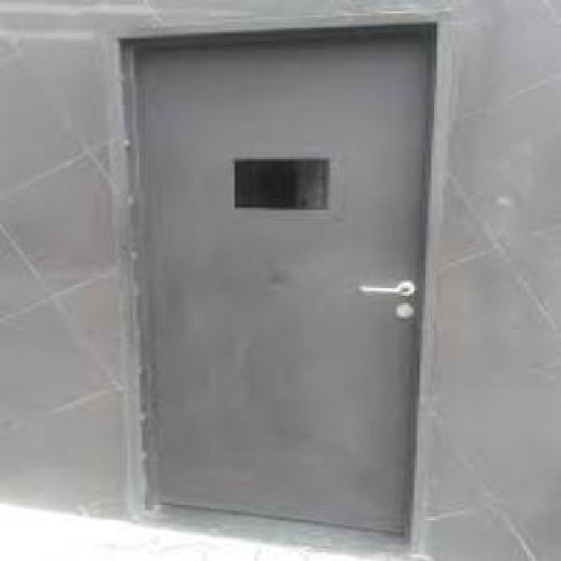 Porta blindada residencial preço